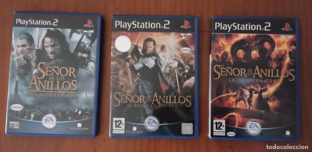 Videojuegos y consolas: Juegos Trilogia El Se&ntilde;or de los Anillos Playstation 2