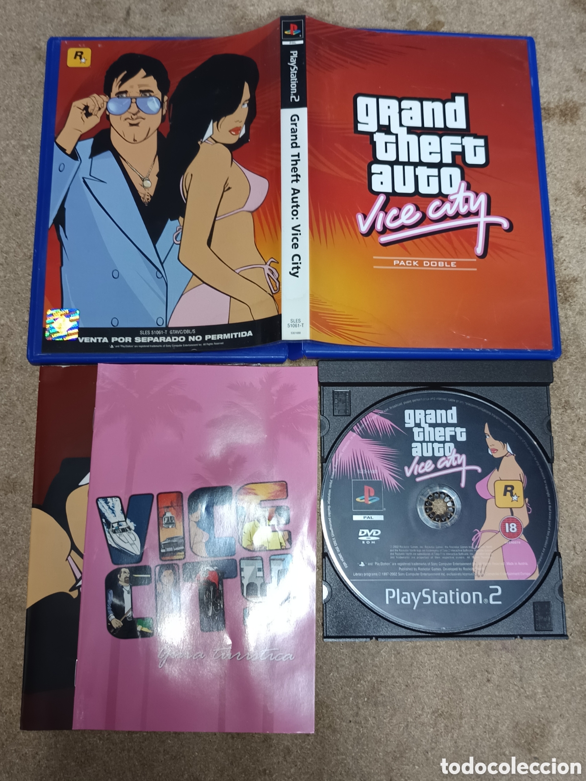 Videojuegos y consolas: PS2 GRAND THEFT AUTO PACK DOBLE PAL ESP - Foto 3