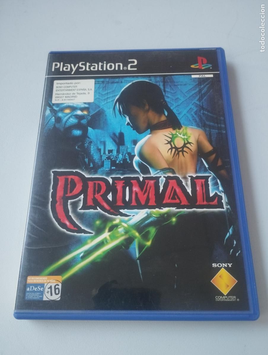 Videojuegos y consolas: PRimal - Sony playstation 2 PS2 PLay station - PAL ESP Completo