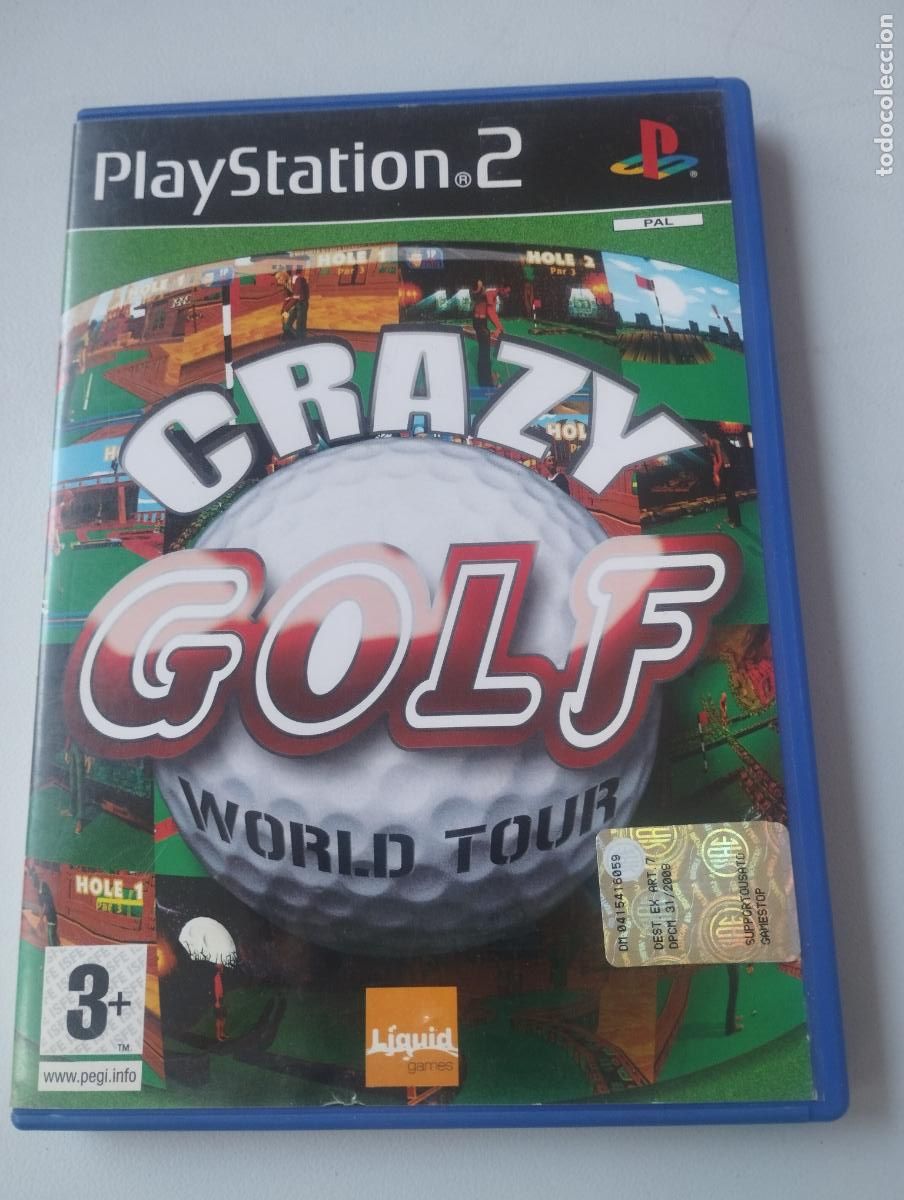 Videojuegos y consolas: Crazy golf world tour - Sony playstation 2 PS2 PLay station - PAL ESP Completo
