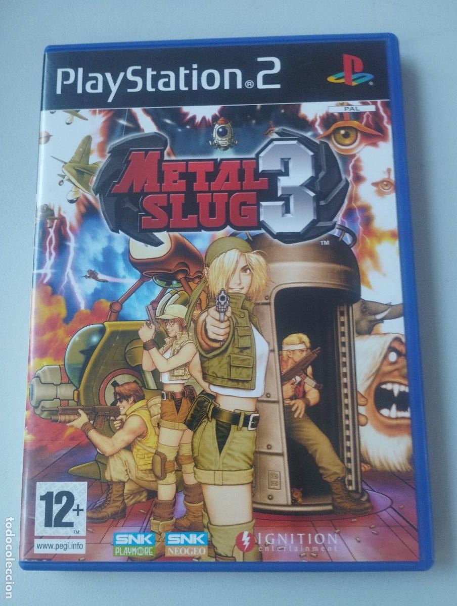 Videojuegos y consolas: Metal Slug 3 - Sony playstation 2 PS2 PLay station - PAL ESP Completo