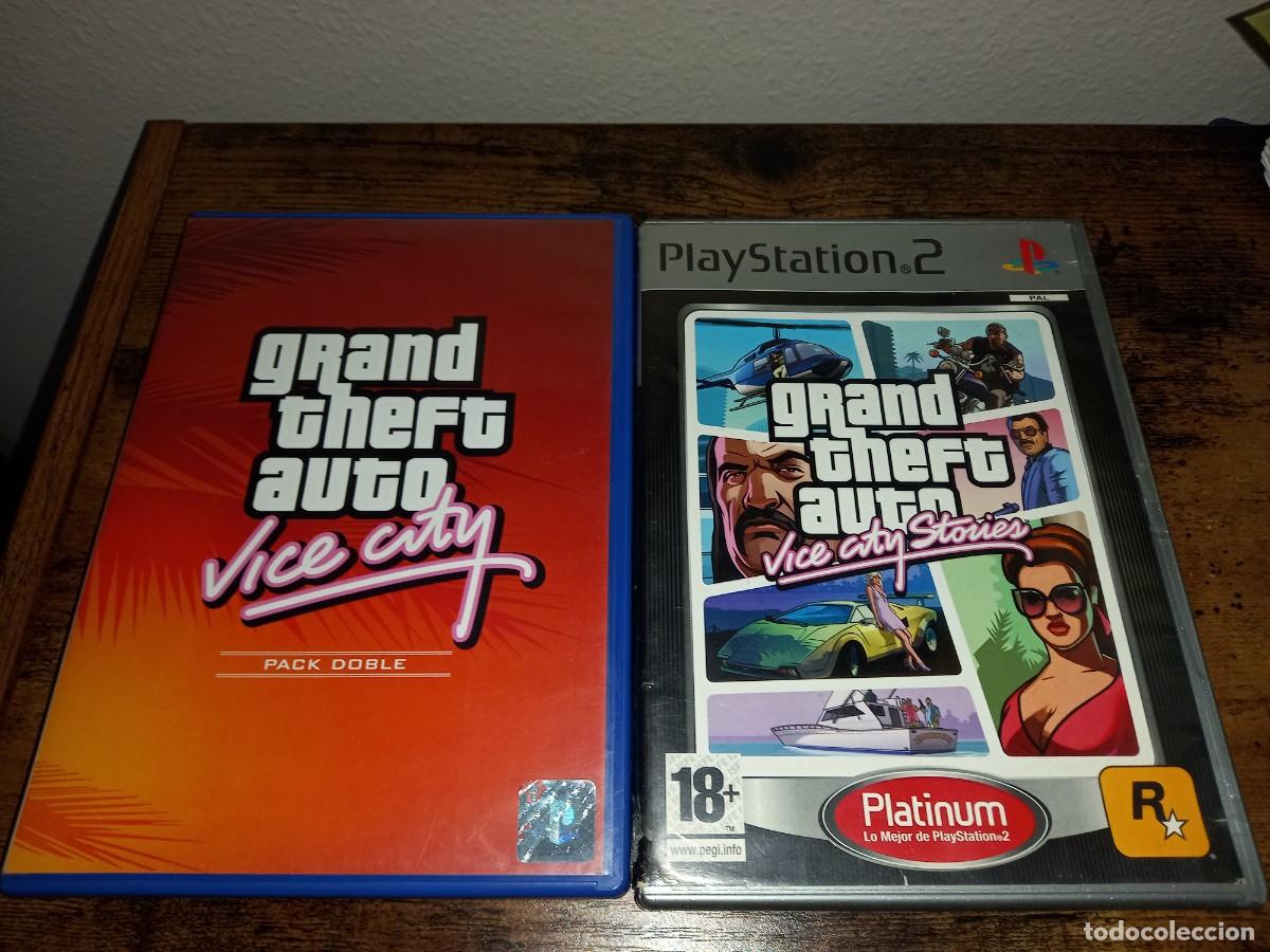 Videojuegos y consolas: Pack Vice City+ Vice City Stories PS2