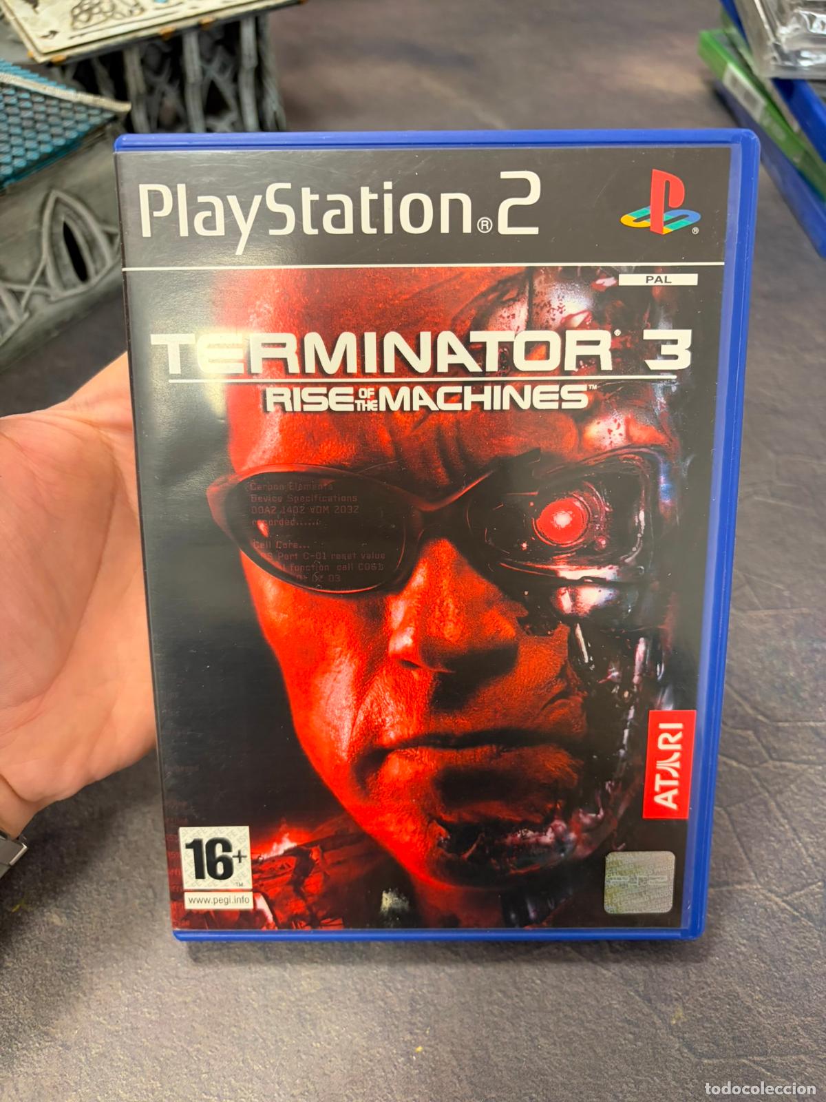 Videojuegos y consolas: Terminator 3 Rise of the machines - Sony playstation 2 PLay station PS2 - PAL ESP