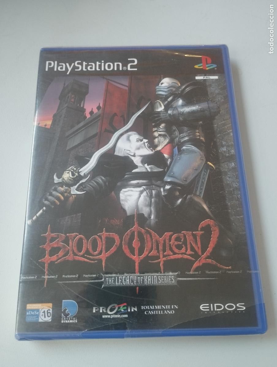 Videojuegos y consolas: BLOOD OMEN 2 PS2 PAL ESPA&Ntilde;A NUEVO PRECINTADO ORIGINAL &ndash; PRECINTO CON ROTURAS, VER FOTOS