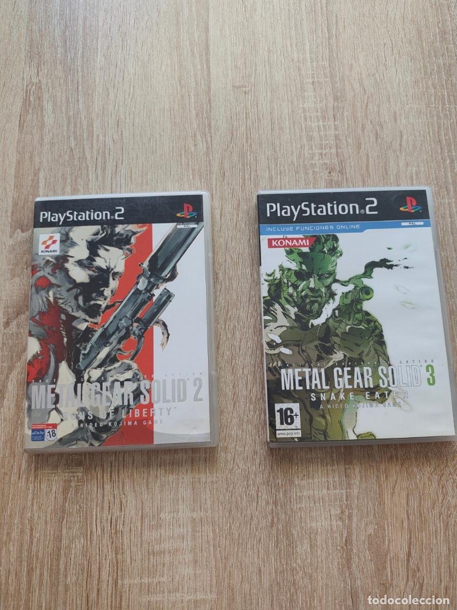 Videojuegos y consolas: Pack Metal Gear Solid 2 + Metal Gear Solid 3 PS2