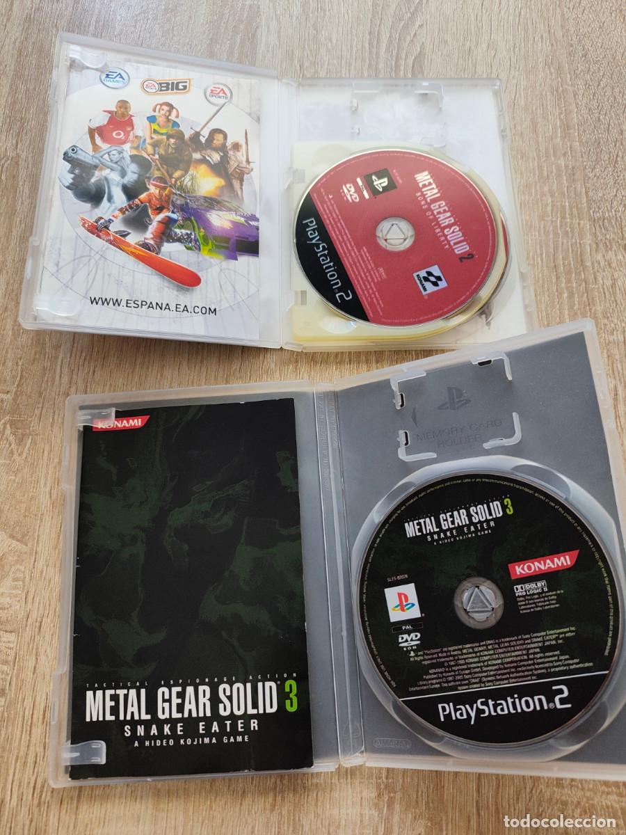 Videojuegos y consolas: Pack Metal Gear Solid 2 + Metal Gear Solid 3 PS2 - Foto 3