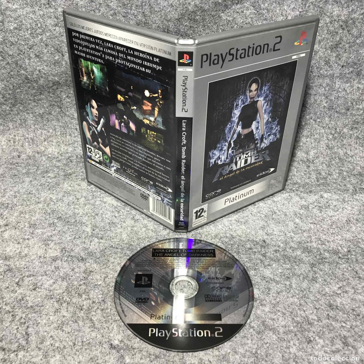 Videojuegos y consolas: LARA CROFT TOMB RAIDER EL ANGEL DE LA OSCURIDAD SONY PLAYSTATION 2 PS2