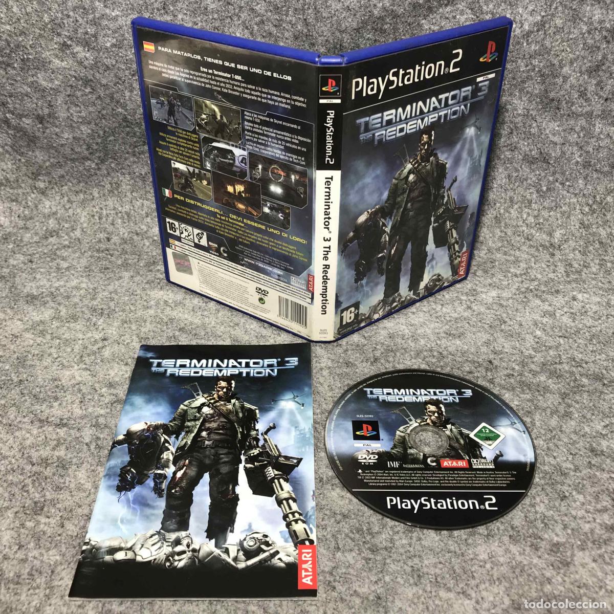 Videojuegos y consolas: TERMINATOR 3 THE REDEMPTION SONY PLAYSTATION 2 PS2