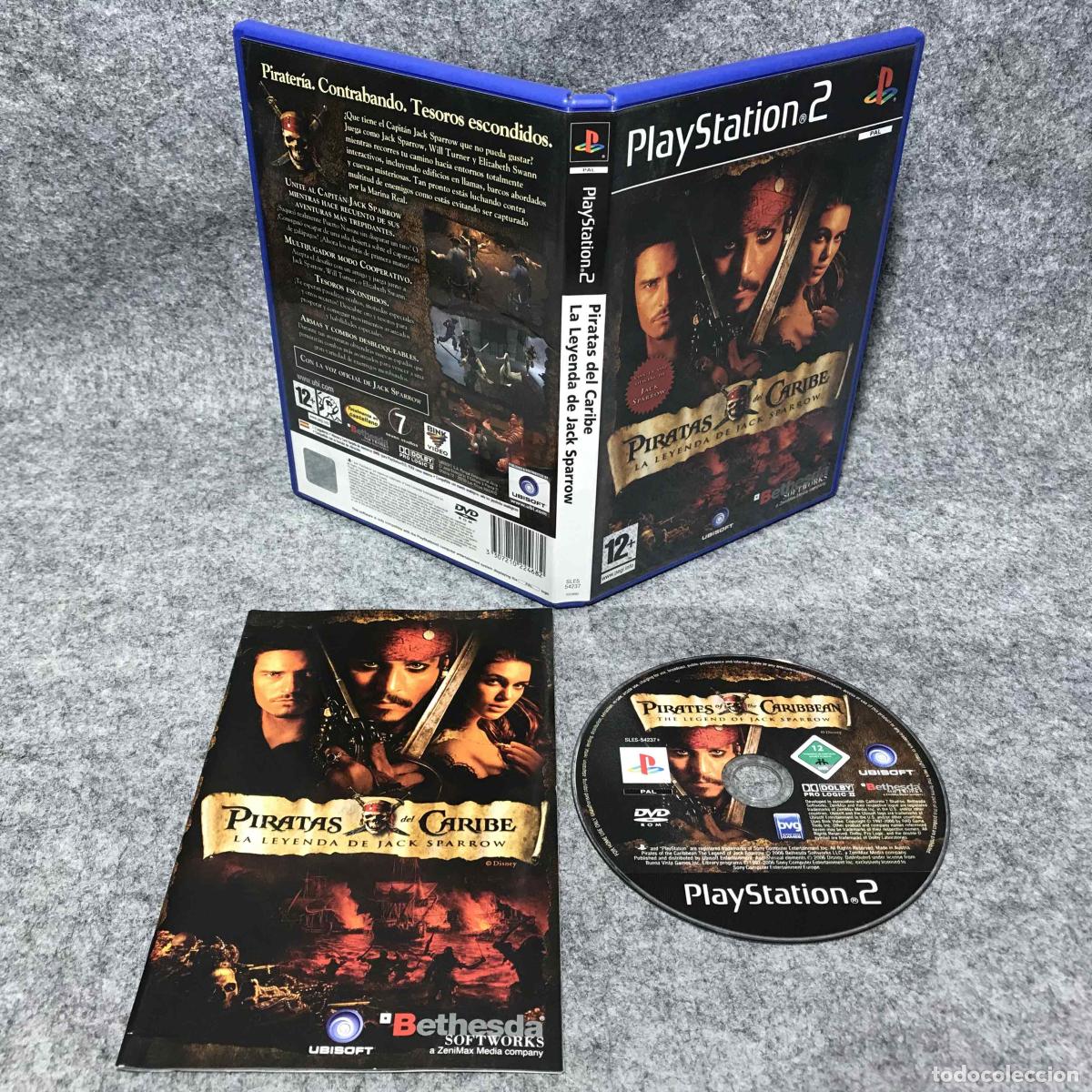 Videojuegos y consolas: PIRATAS DEL CARIBE LA LEYENDA DE JACK SPARROW SONY PLAYSTATION 2 PS2