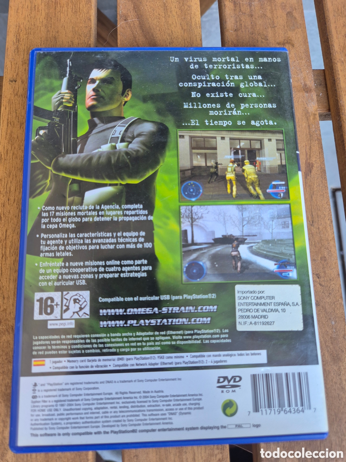 Videojuegos y consolas: PlayStation 2 siphon filter the Omega strain - Foto 3