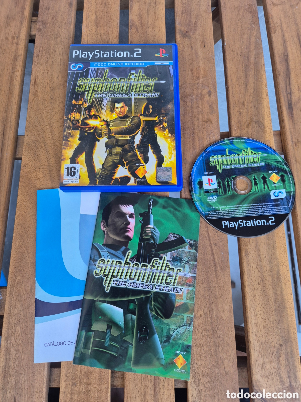 Videojuegos y consolas: PlayStation 2 siphon filter the Omega strain