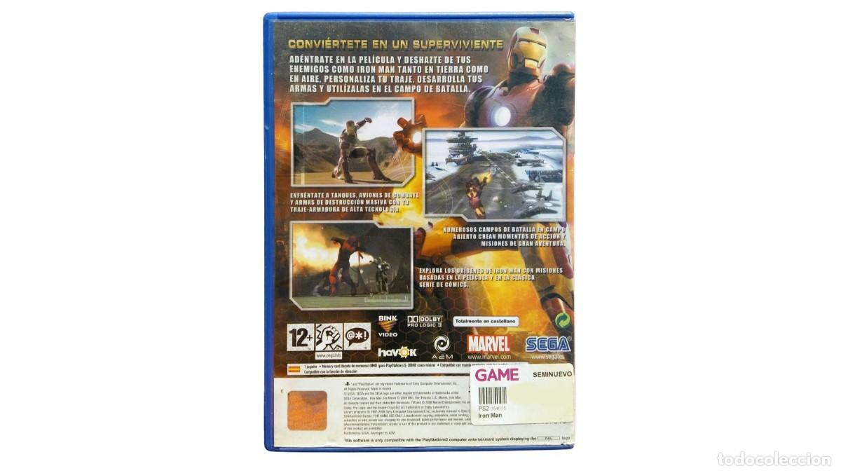 Videojuegos y consolas: JUEGO PLAYSTATION 2: IRON MAN (PS2) - Foto 2