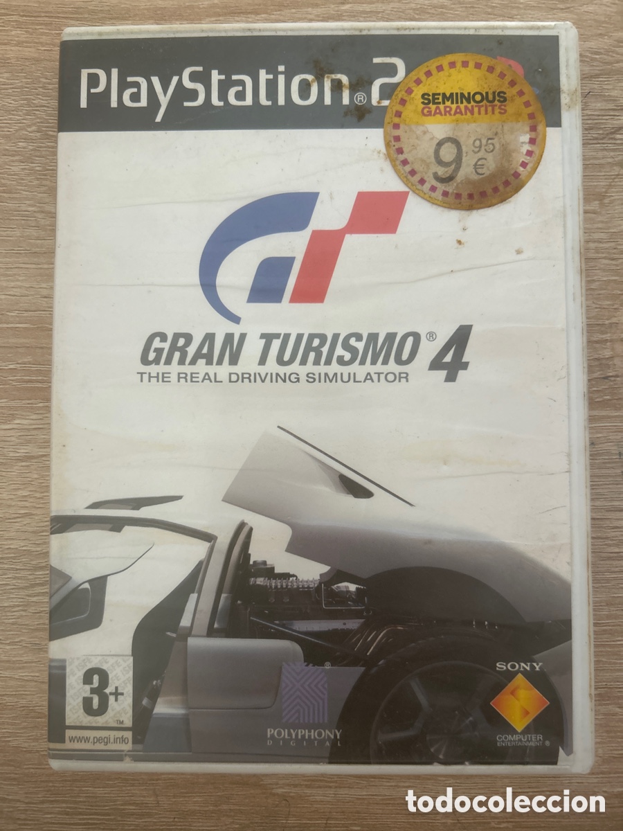Videojuegos y consolas: V&iacute;deo juego gran turismo 4 de la playstation 2