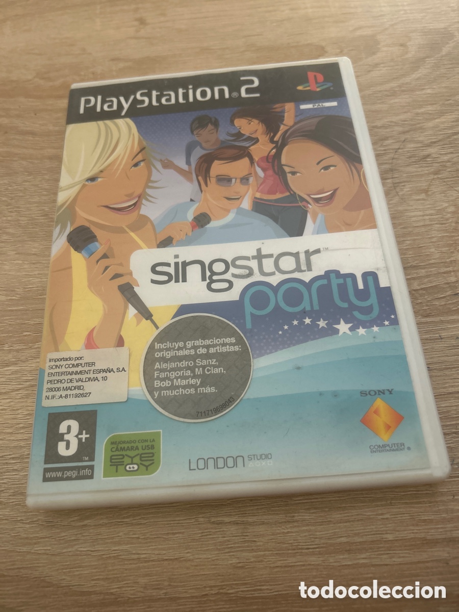 Videojuegos y consolas: Video juego singstar party de la playstation 2