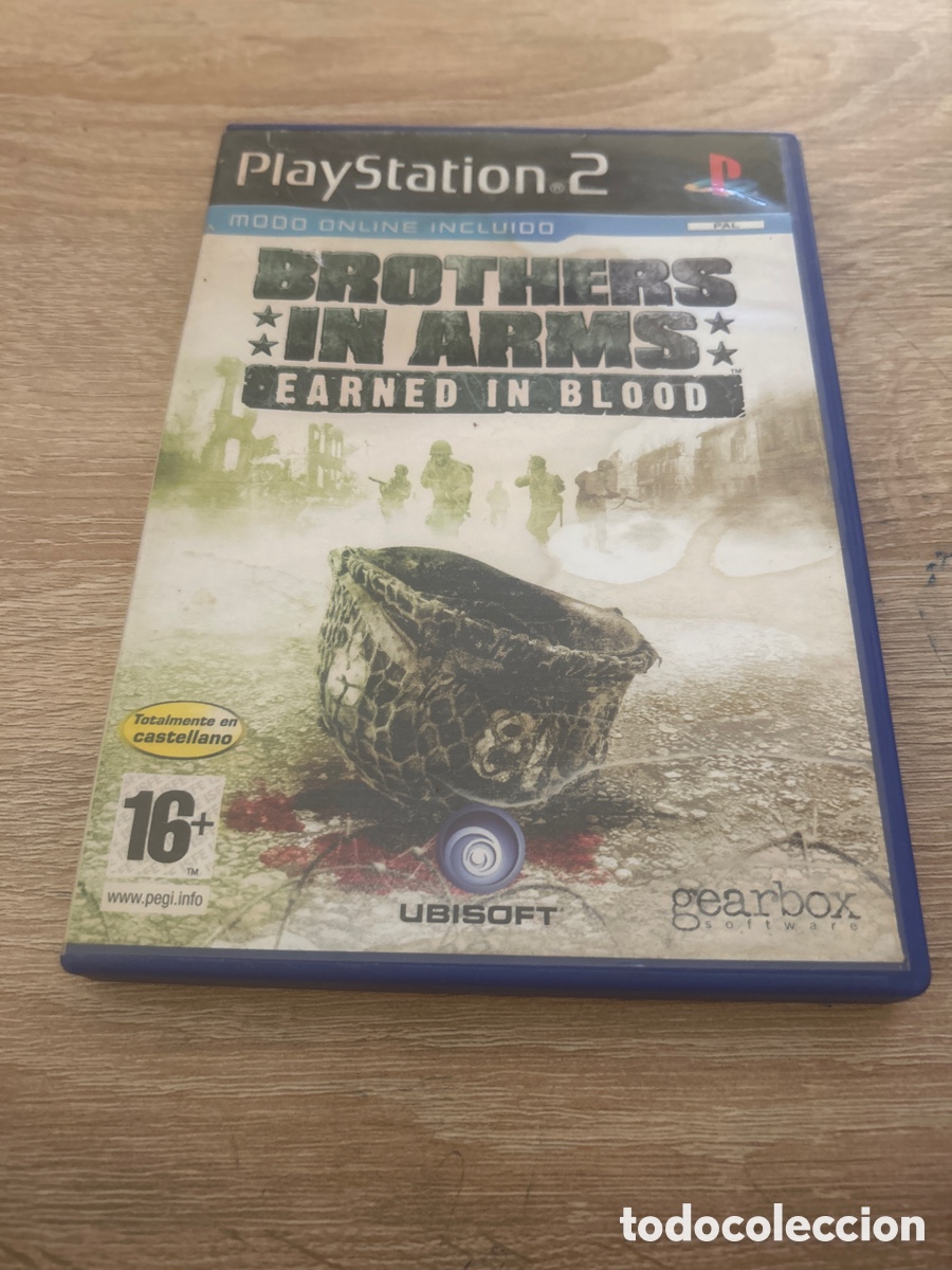 Videojuegos y consolas: Video juego brothers in arms de la playstation 2