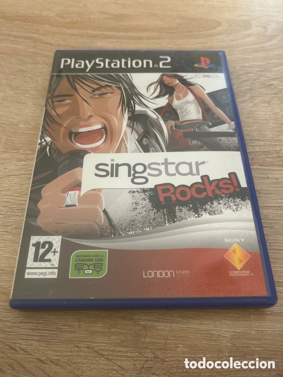 Videojuegos y consolas: Video juegos singstar rocks de la playstation 2