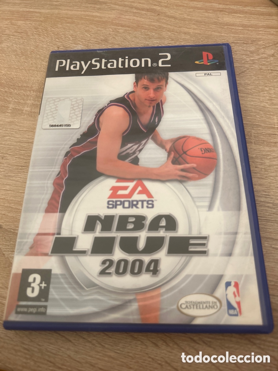 Videojuegos y consolas: Video juegos NBA live 2004 de la playstation 2