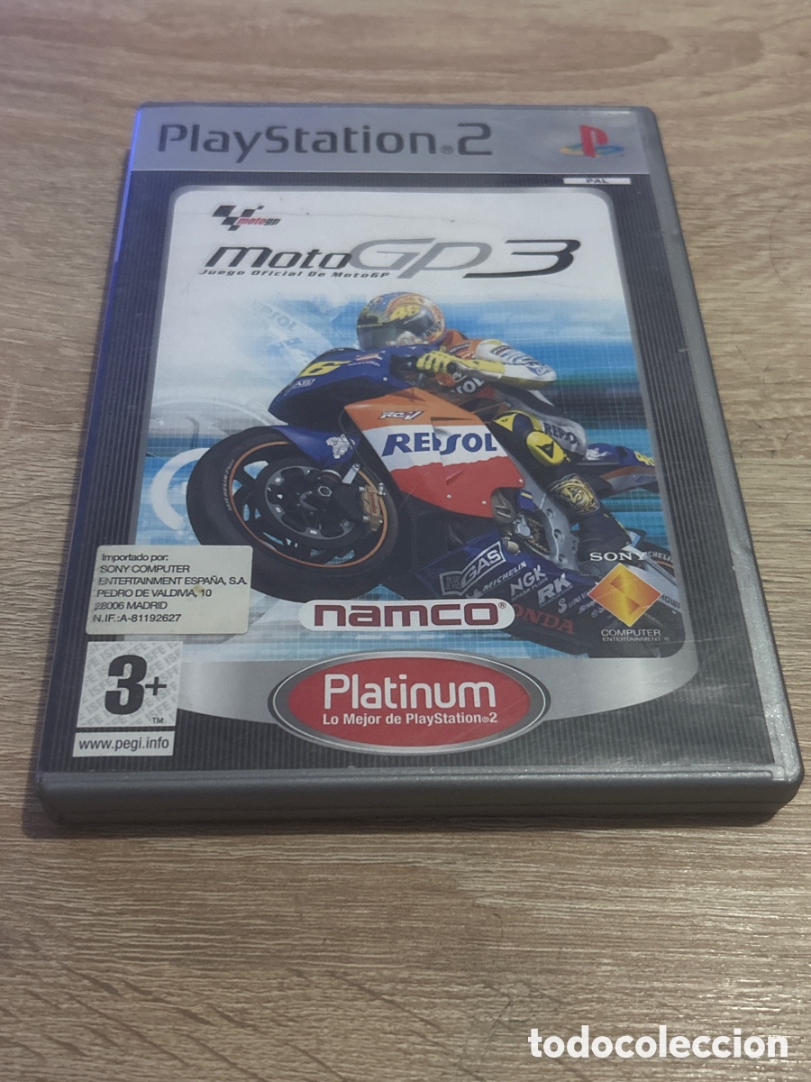 Videojuegos y consolas: Video juegos moto gp3 de la playstation 2