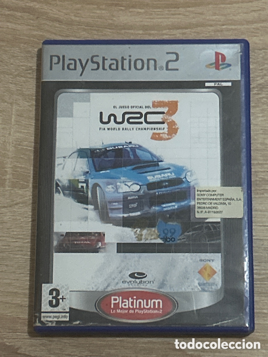Videojuegos y consolas: Video juegos wrc 3 de la playstation 2