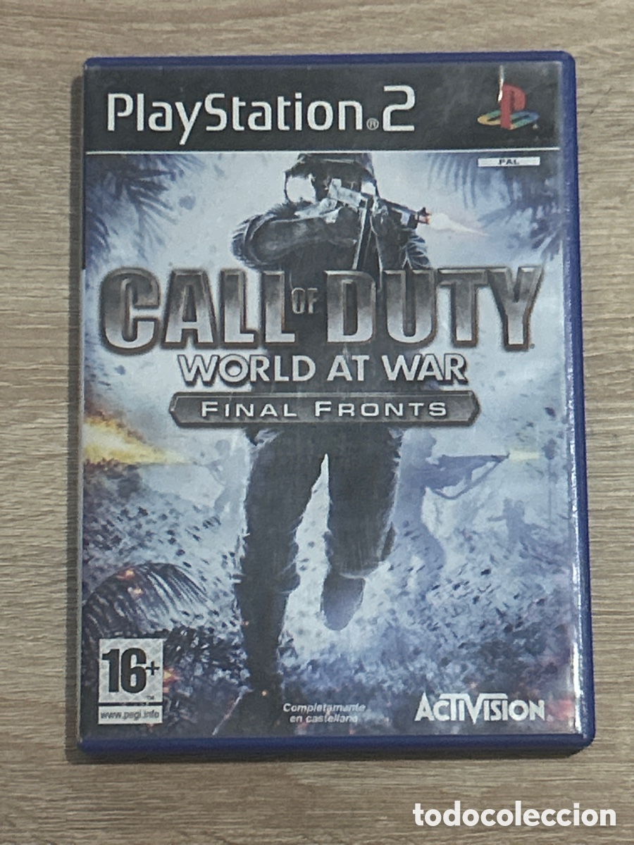 Videojuegos y consolas: Video juegos call of duty final fronts de playstation 2