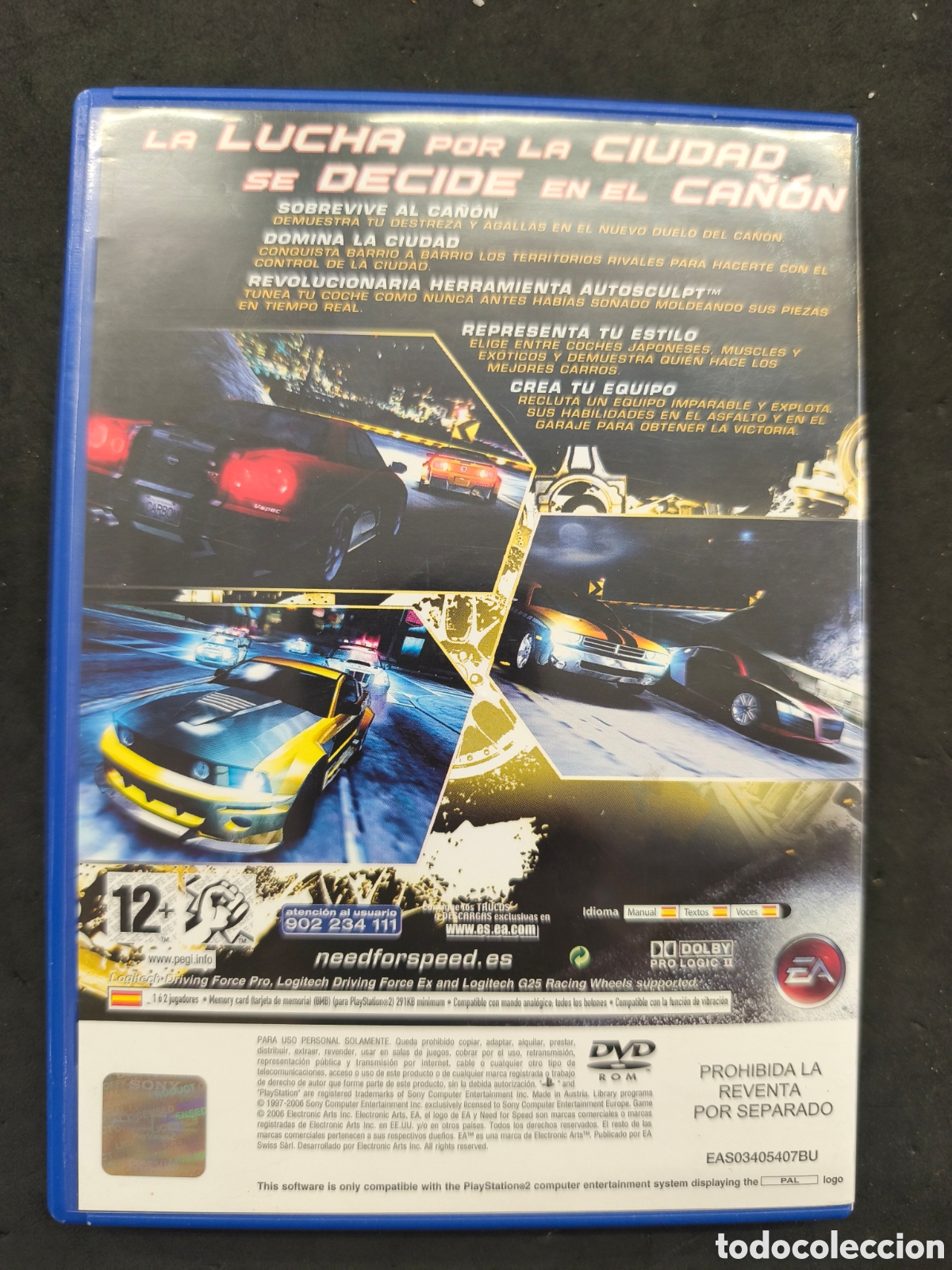 Videojuegos y consolas: PS2 Need for speed Carbono - Foto 2