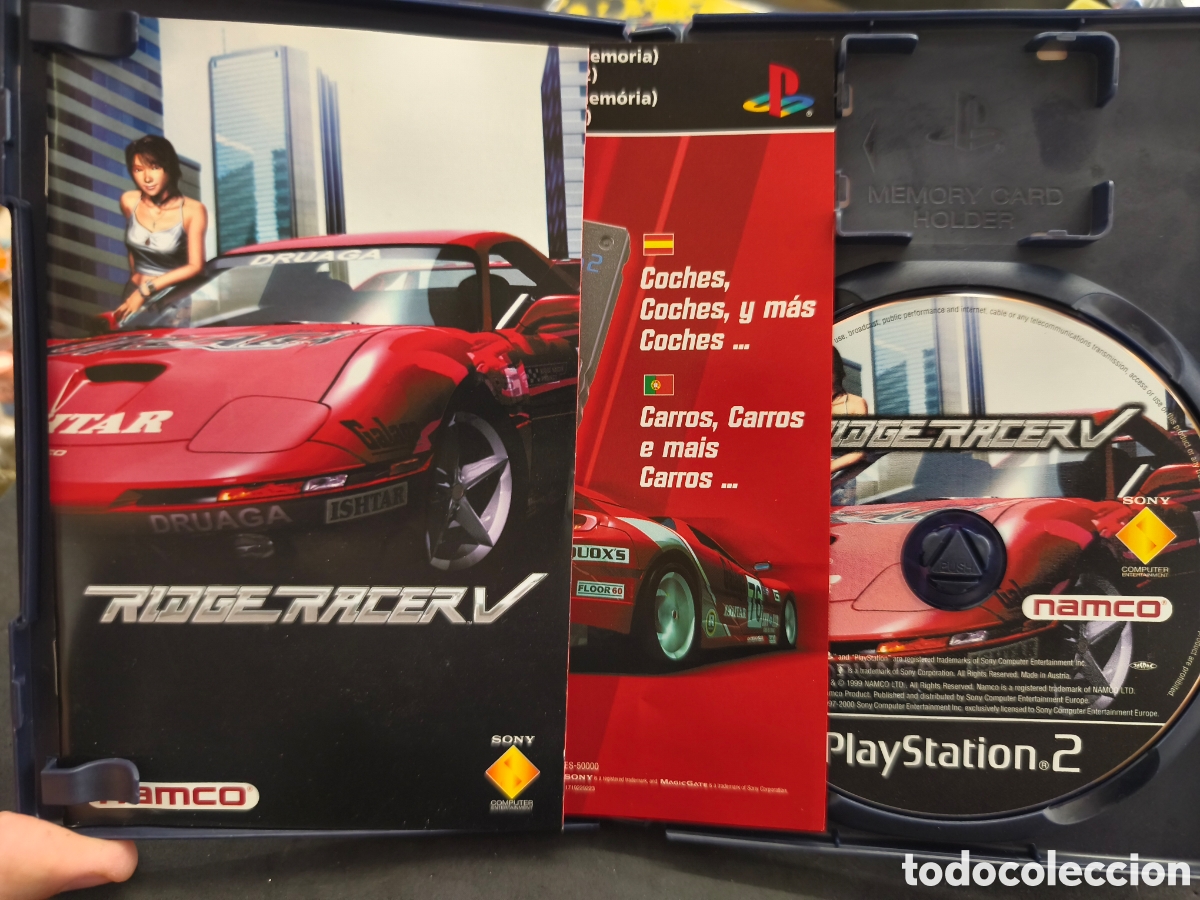 Videojuegos y consolas: Juego PS2 ridge Racer V - Foto 3