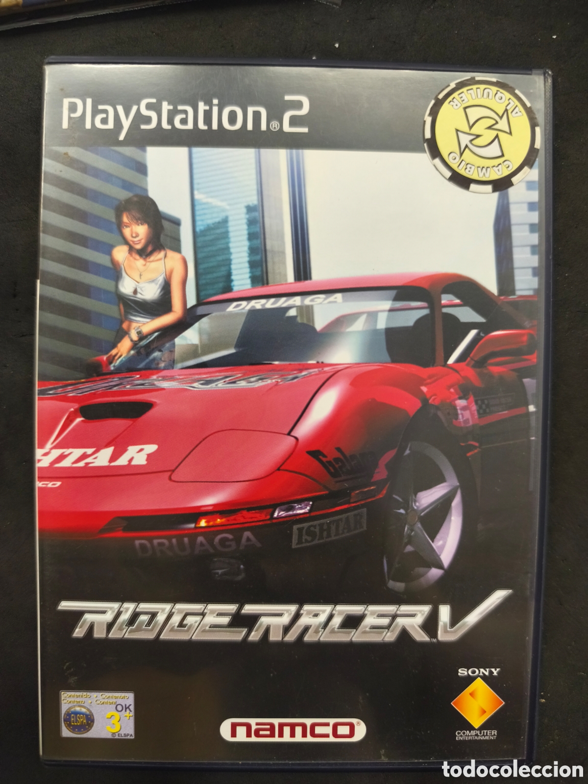 Videojuegos y consolas: Juego PS2 ridge Racer V