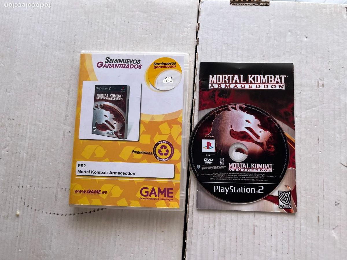 Videojuegos y consolas: MORTAL KOMBAT ARMAGEDDON - PS2 PLAYSTATION 2 PLAY STATION TWO KREATEN