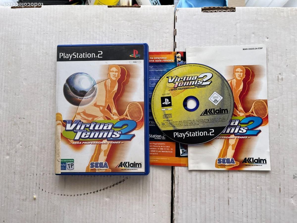 Videojuegos y consolas: VIRTUA TENNIS 2 TENIS SEGA AKKLAIM - PS2 PLAYSTATION 2 PLAY STATION TWO KREATEN