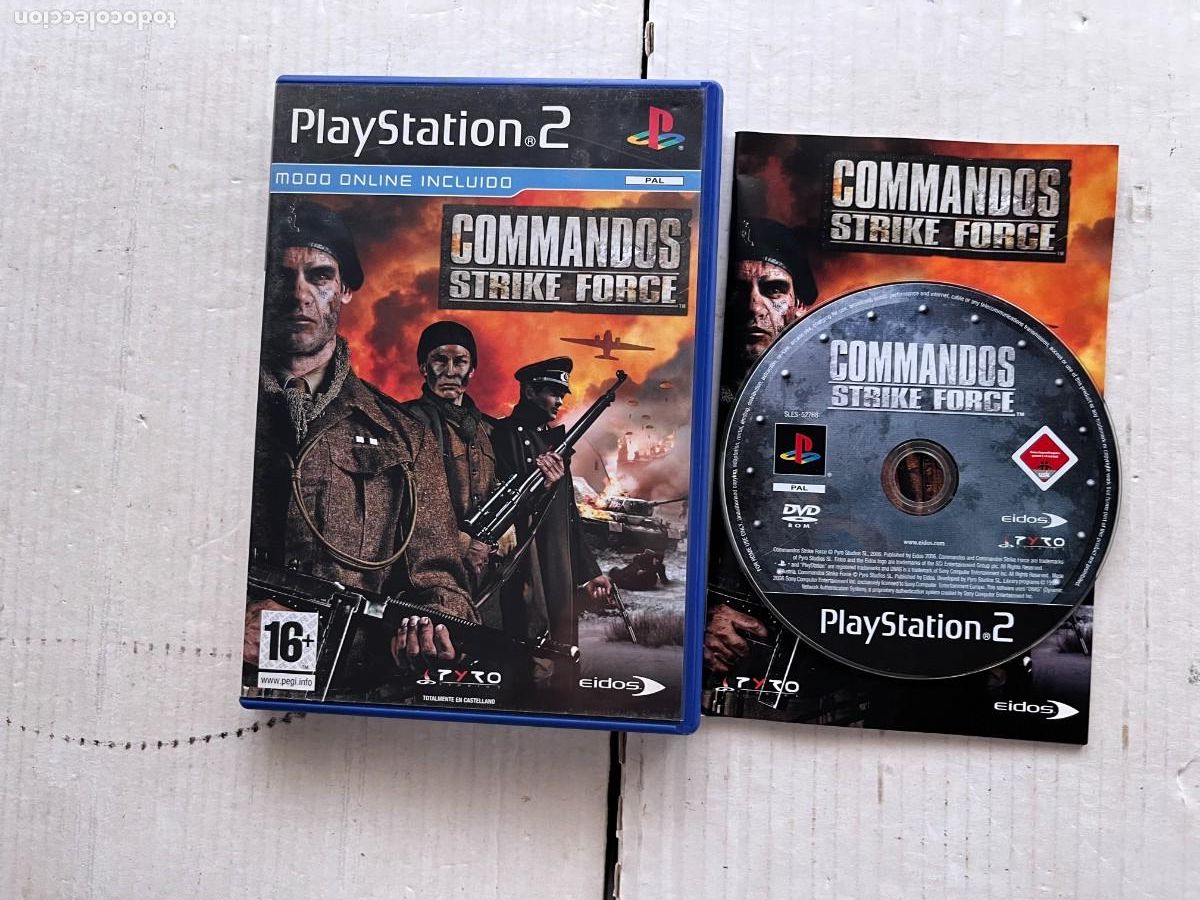 Videojuegos y consolas: COMMANDOS STRIKE FORCE - PS2 PLAYSTATION 2 PLAY STATION TWO KREATEN