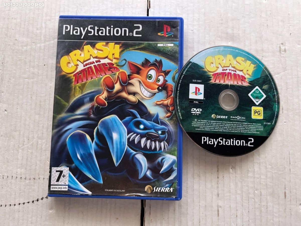 Videojuegos y consolas: CRASH LUCHA DE TITANES OF THE TITANS - PS2 PLAYSTATION 2 PLAY STATION TWO KREATEN