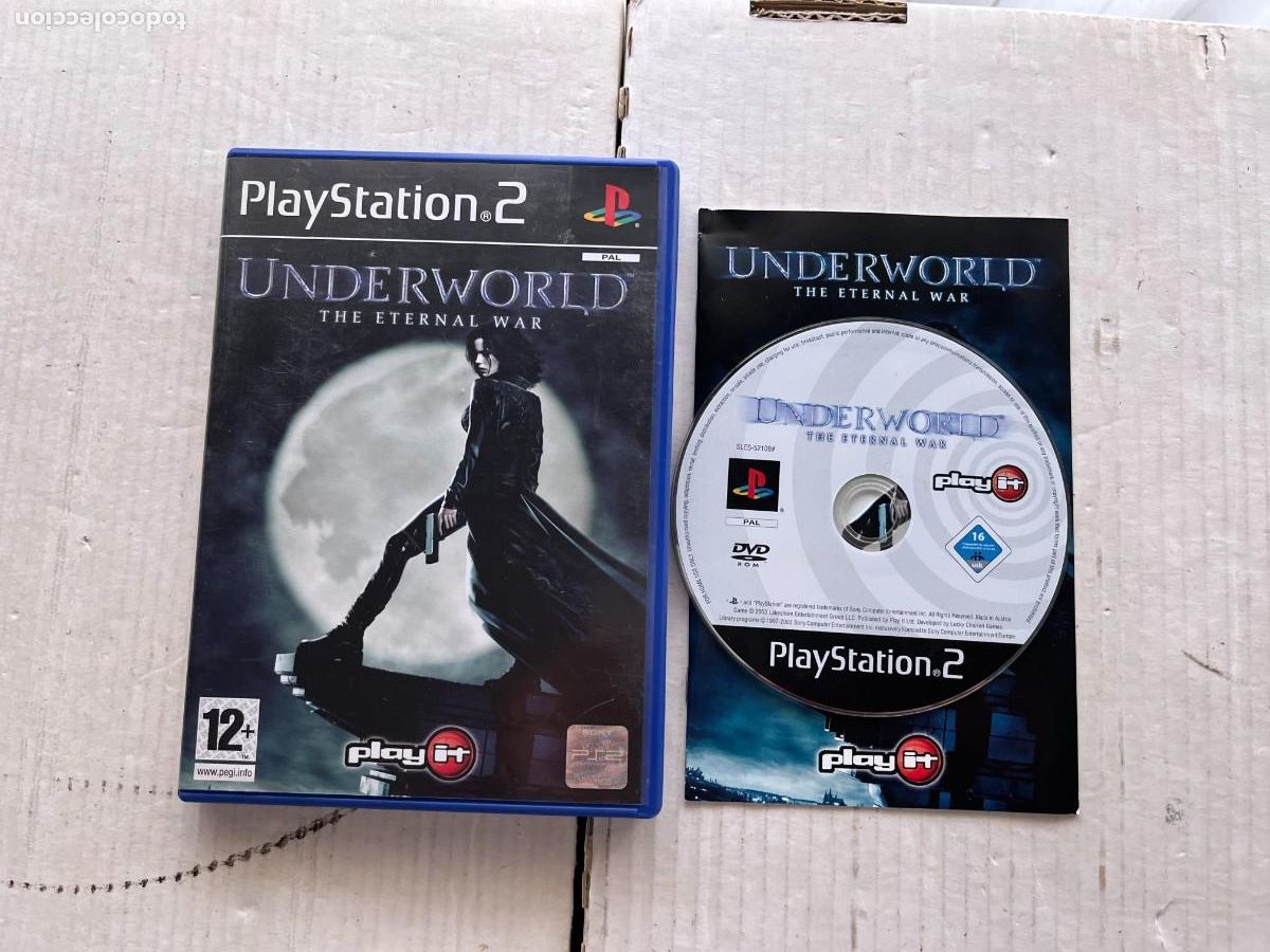 Videojuegos y consolas: UNDERWORLD THE ETERNAL WAR - PS2 PLAYSTATION 2 PLAY STATION TWO KREATEN