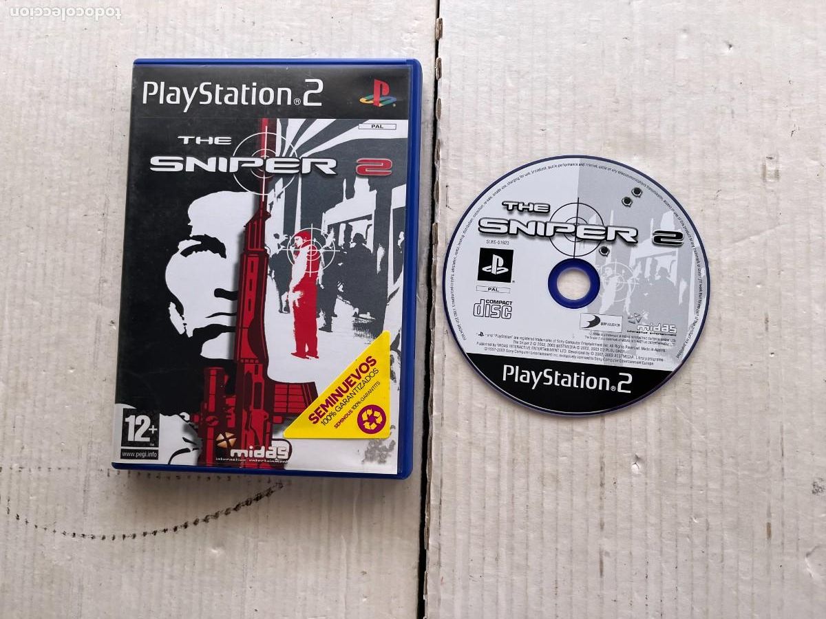 Videojuegos y consolas: THE SNIPER 2 - PS2 PLAYSTATION 2 PLAY STATION TWO KREATEN