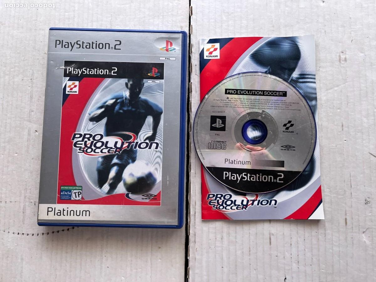 Videojuegos y consolas: PRO EVOLUTION SOCCER 1 PLATINUM PES - PS2 PLAYSTATION 2 PLAY STATION TWO KREATEN