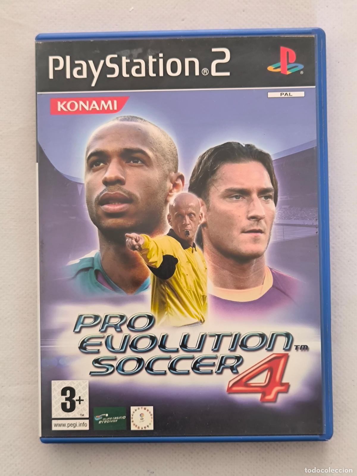 Videojuegos y consolas: PS2 PRO EVOLUTION SOCCER 4 - COMPLETO - PAL ESPA&Ntilde;A - PLAYSTATION 2 - LEER DESCRIPCION (5GA)