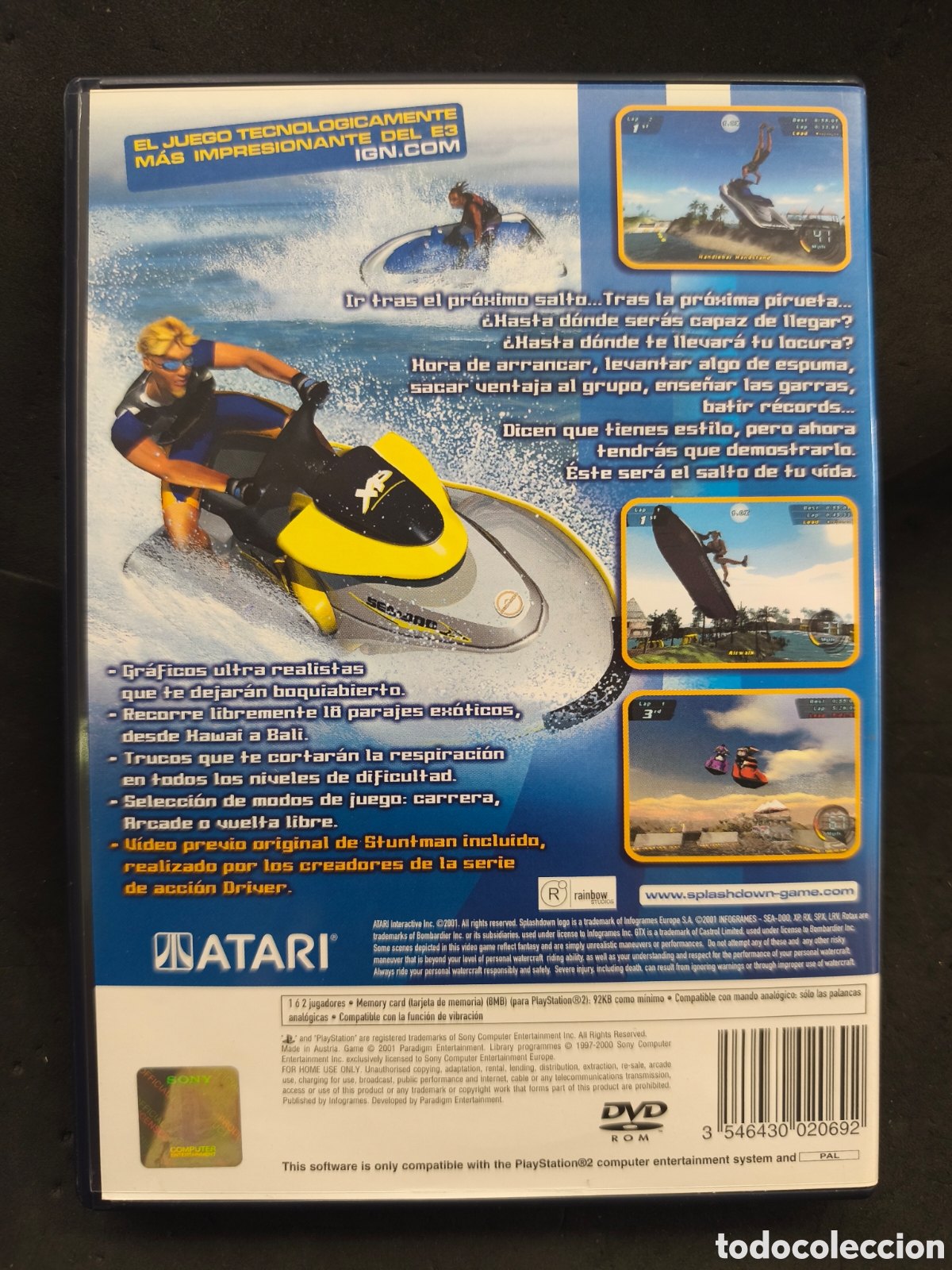 Videojuegos y consolas: Juego PS2 Splashdown - Foto 2