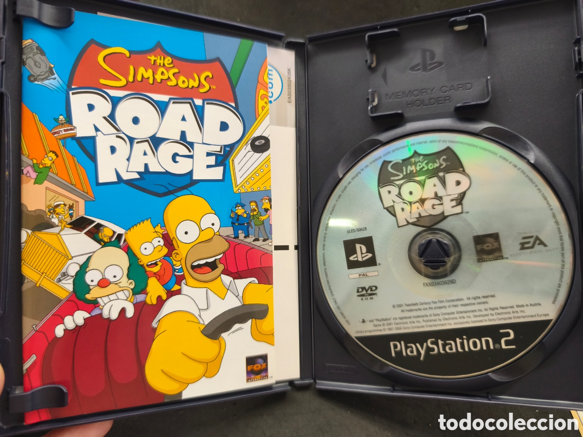 Videojuegos y consolas: PS2 Simpsons Road Rage, pal espa&ntilde;a - Foto 3