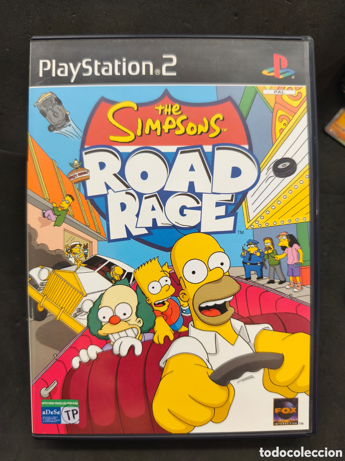 Videojuegos y consolas: PS2 Simpsons Road Rage, pal espa&ntilde;a