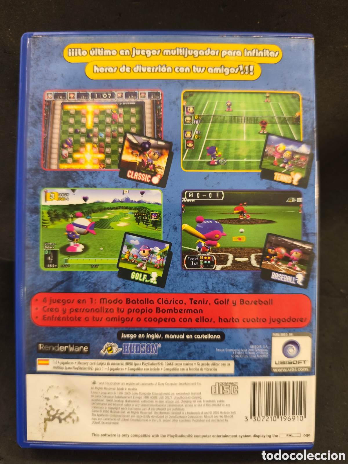 Videojuegos y consolas: PS2 Bomberman Hardball - Foto 2