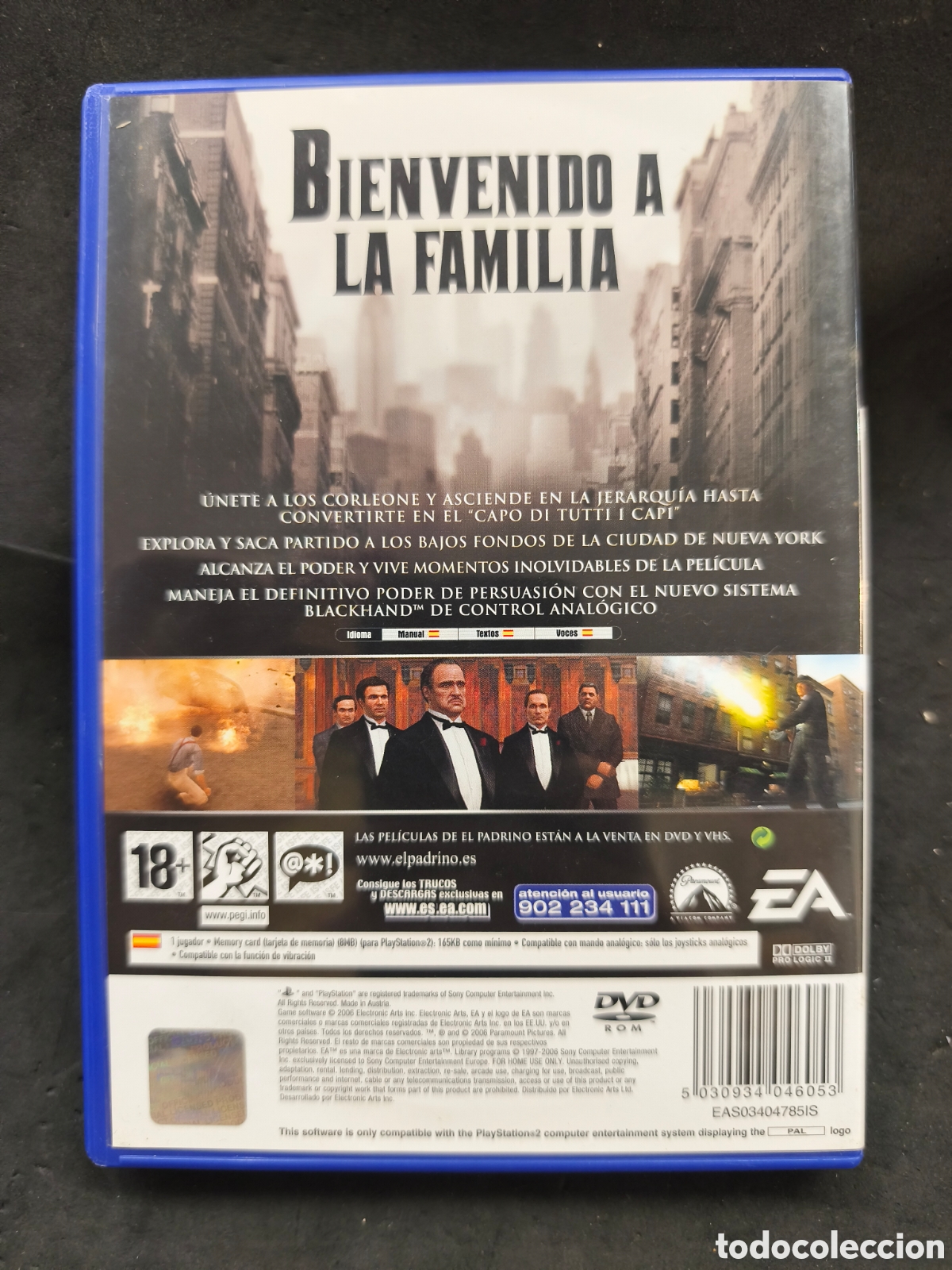 Videojuegos y consolas: PS2 EL PADRINO, pal Espa&ntilde;a - Foto 2