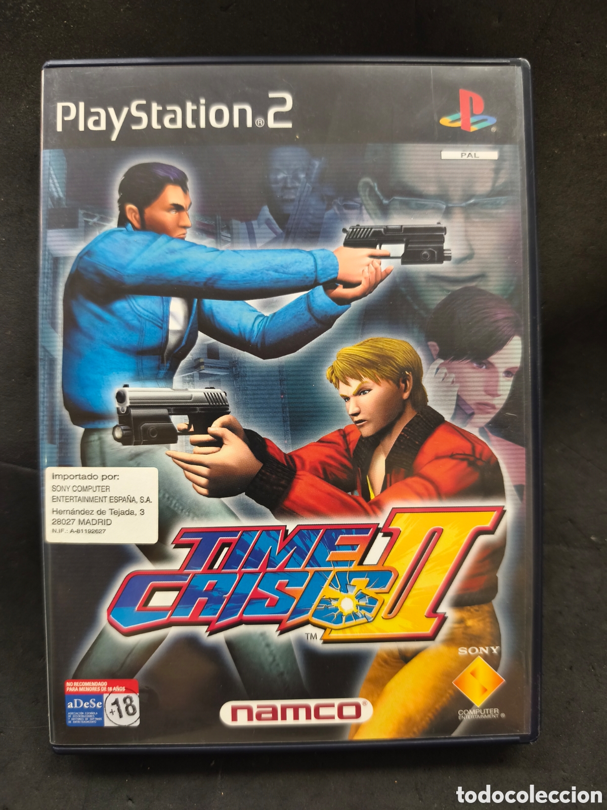 Videojuegos y consolas: Juego PS2 TIME CRISIS II