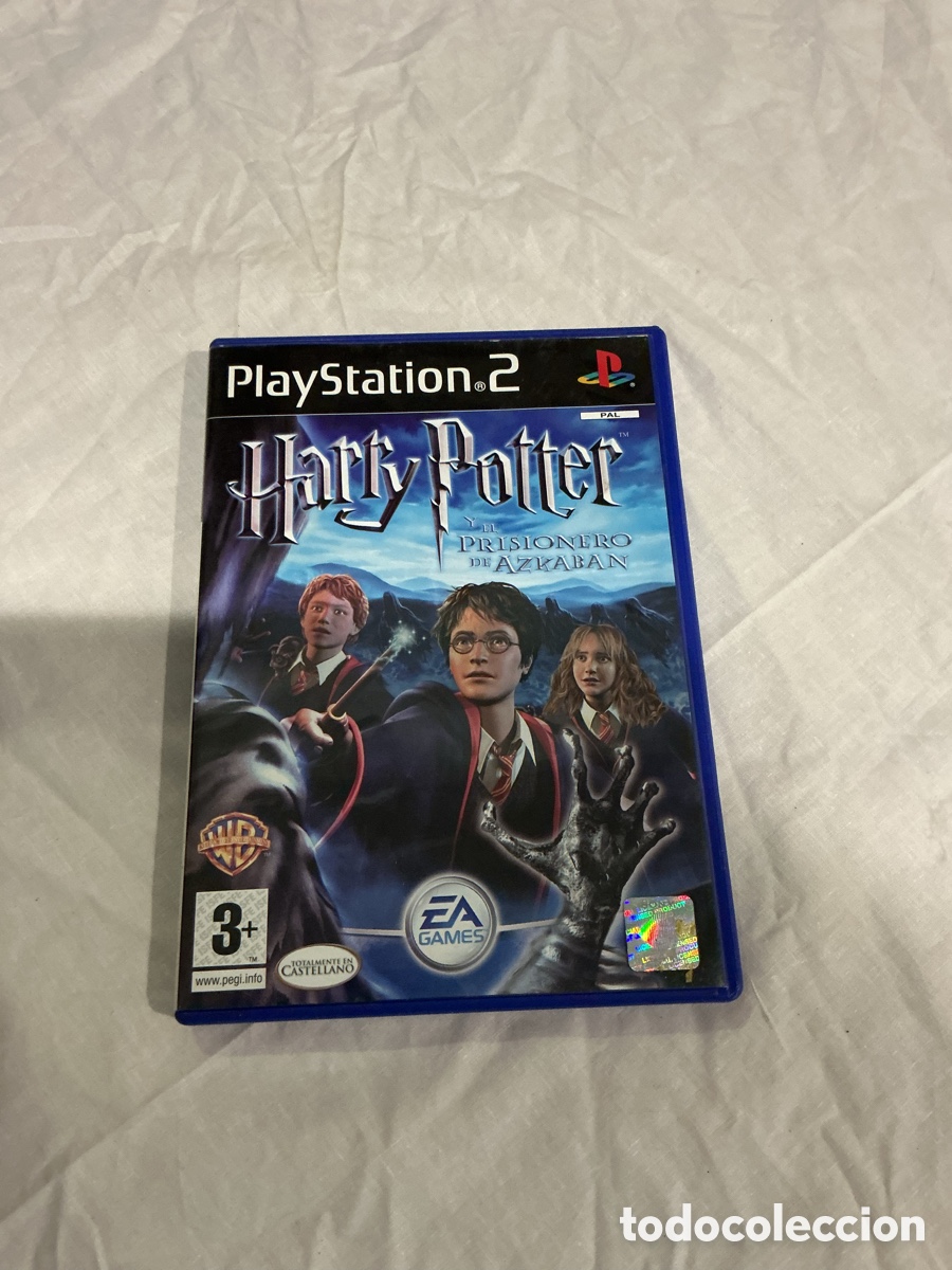 Videojogos e Consolas: Harry Potter y el prisionero de Azkaban &ndash; PlayStation 2 PS2 &ndash; 2004 &ndash; Con manual original