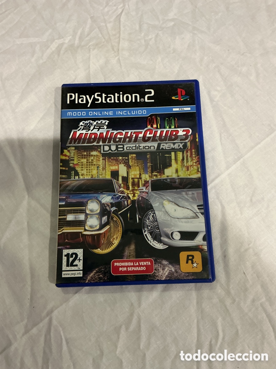 Videojogos e Consolas: Midnight Club 3: DUB Edition Remix &ndash; PS2 PlayStation 2 &ndash; 2006 &ndash; Con manual original