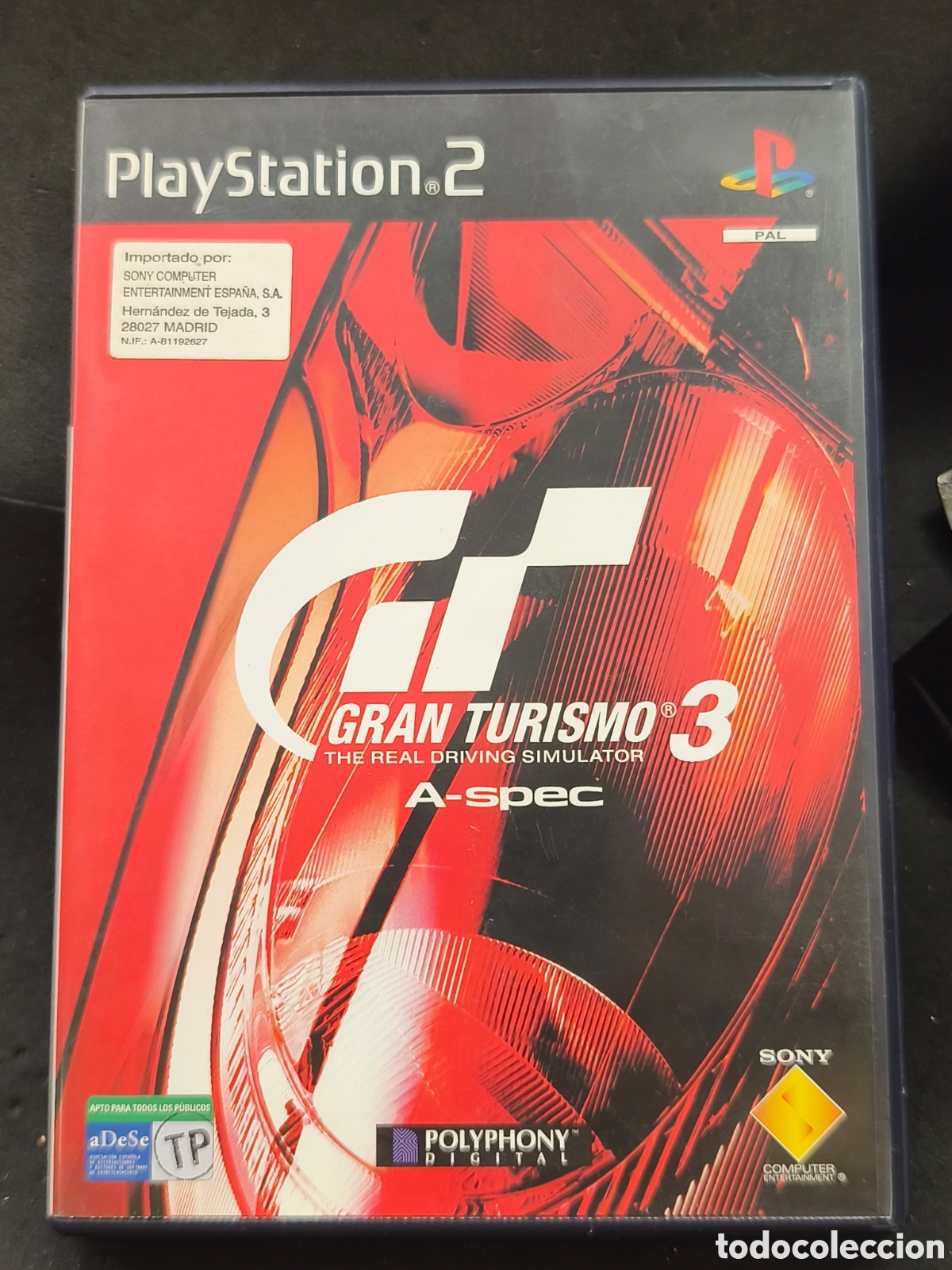 Videojuegos y consolas: PS2 Gran turismo 3 .