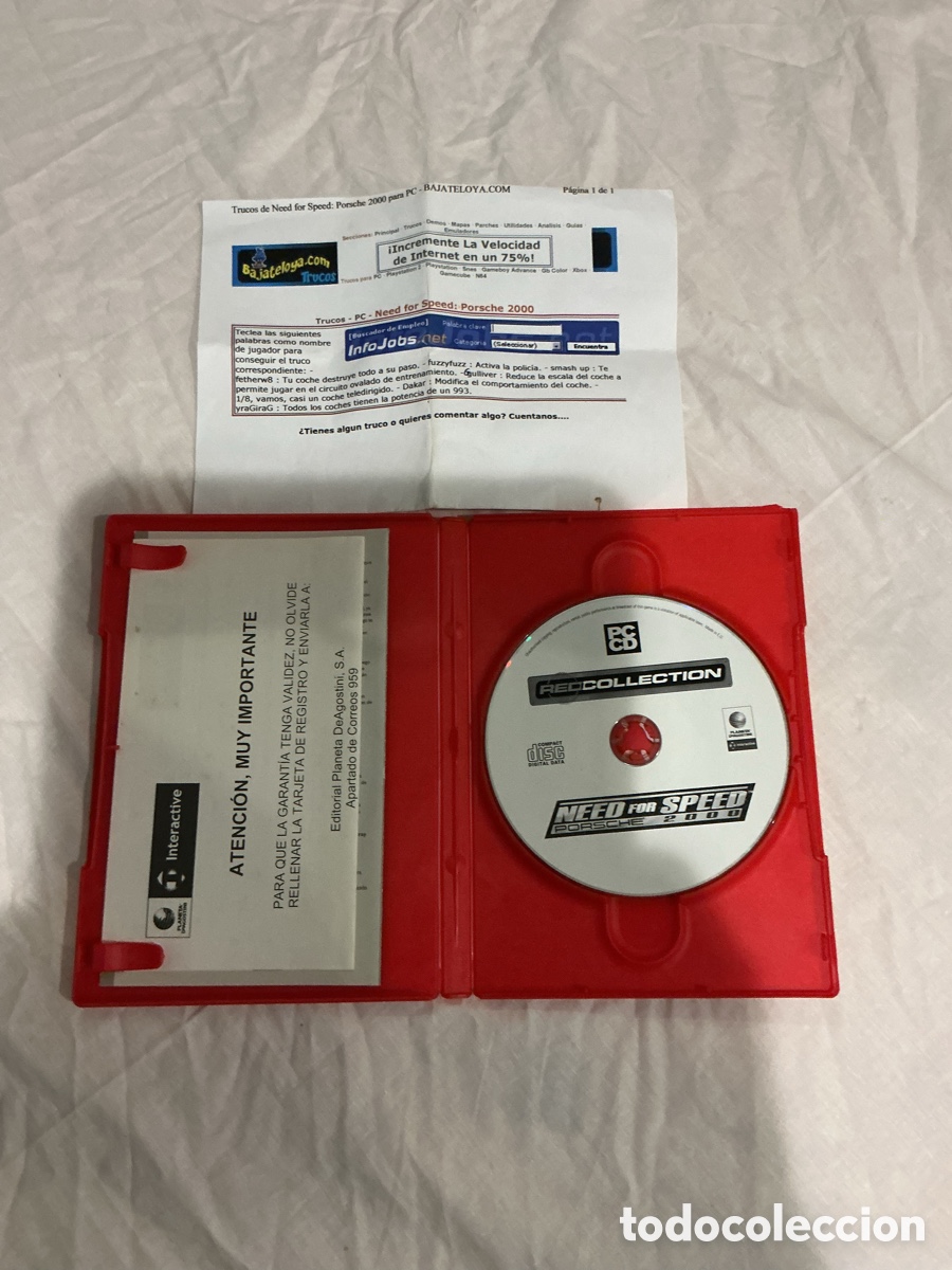 Videojuegos y consolas: Need for Speed: Porsche 2000 &ndash; PC CD-ROM &ndash; Red Collection, 2004 - Foto 2