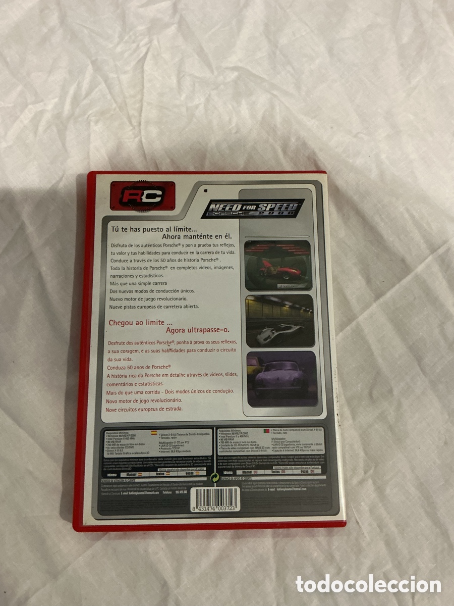 Videojuegos y consolas: Need for Speed: Porsche 2000 &ndash; PC CD-ROM &ndash; Red Collection, 2004 - Foto 6