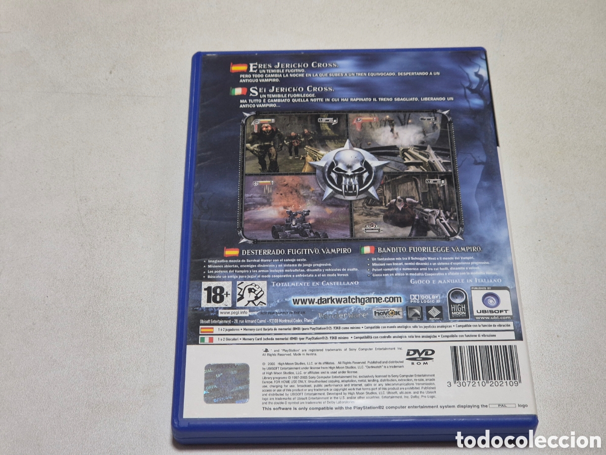 Videojuegos y consolas: Darkwatch . Playstation 2 - Foto 2