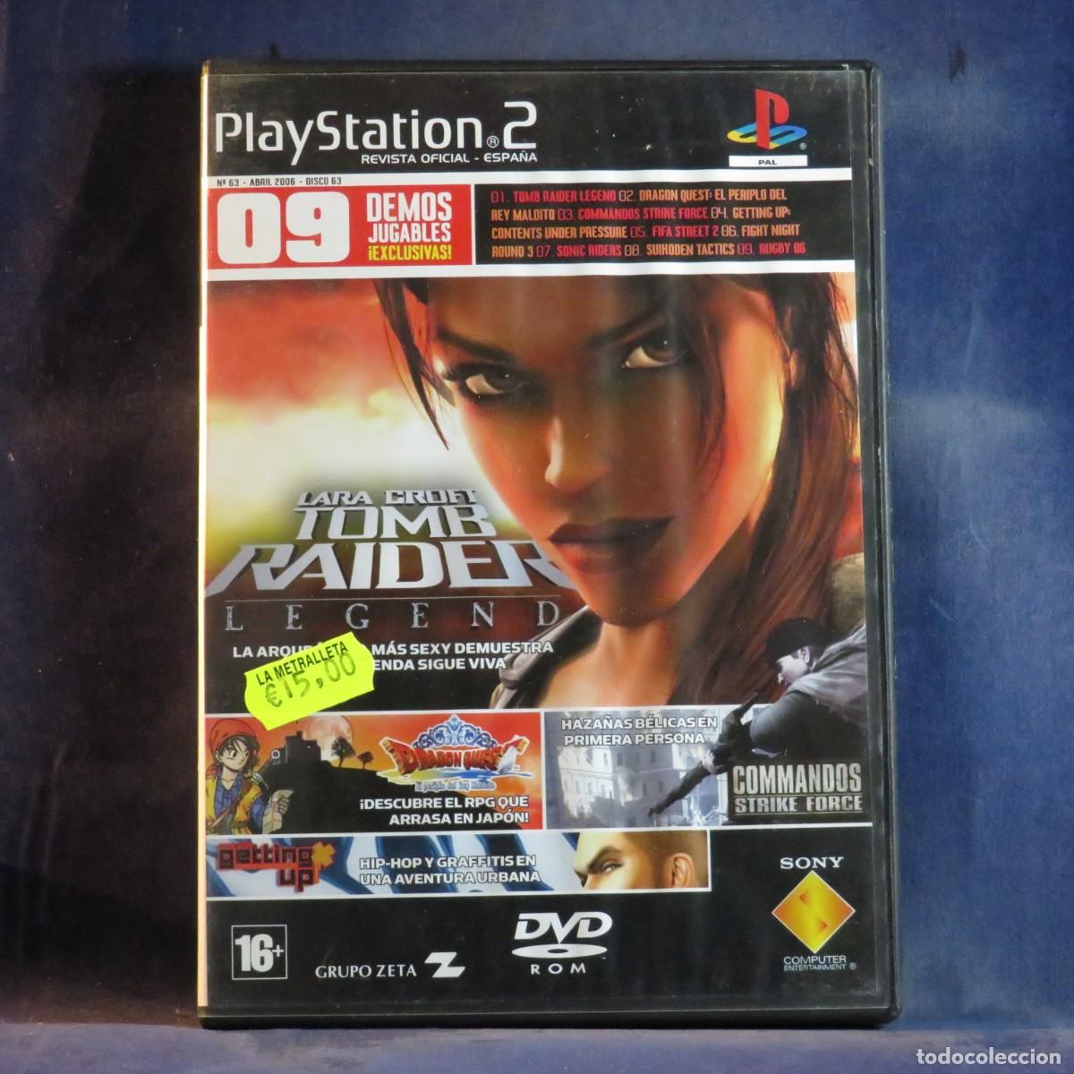 Videojuegos y consolas: DEMO PLAYSTATION 2 N&ordm; 63 - VIDEOJUEGO PS2