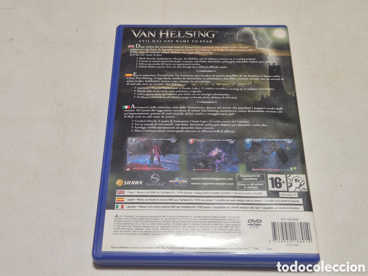 Videojuegos y consolas: Van Helsing . Playstation 2 - Foto 2