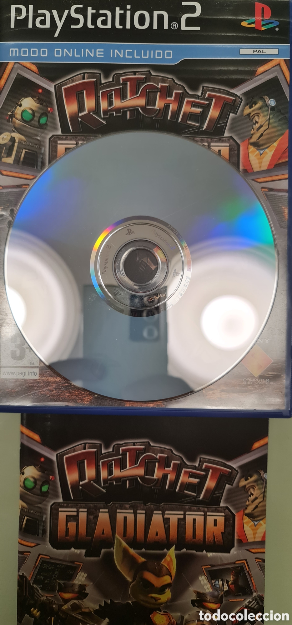 Videojuegos y consolas: Ratchet Gladiator Ps2 Pal Espa&ntilde;a Completo - Foto 9